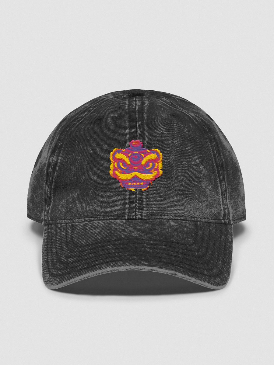 Dragon Dance Mask Retro Relaxed Fit: Otto Vintage Wash Dad Hat product image (1)
