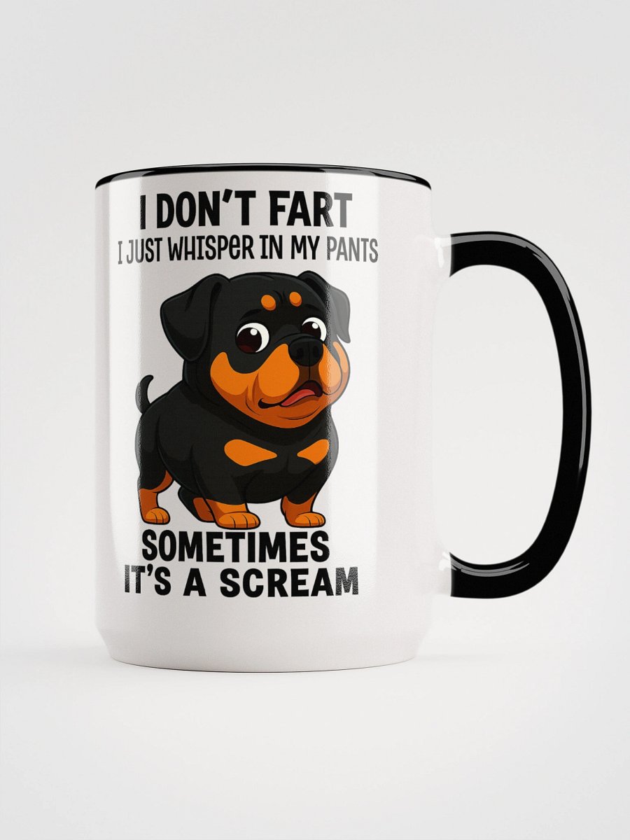 Farting Rottweiler Ceramic Mug product image (1)