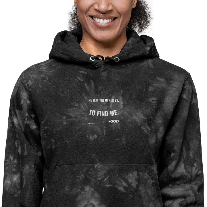 WOMEN - SPECIAL EDITION BLACK SHEEP TIE-DYE HOODIE product image (1)