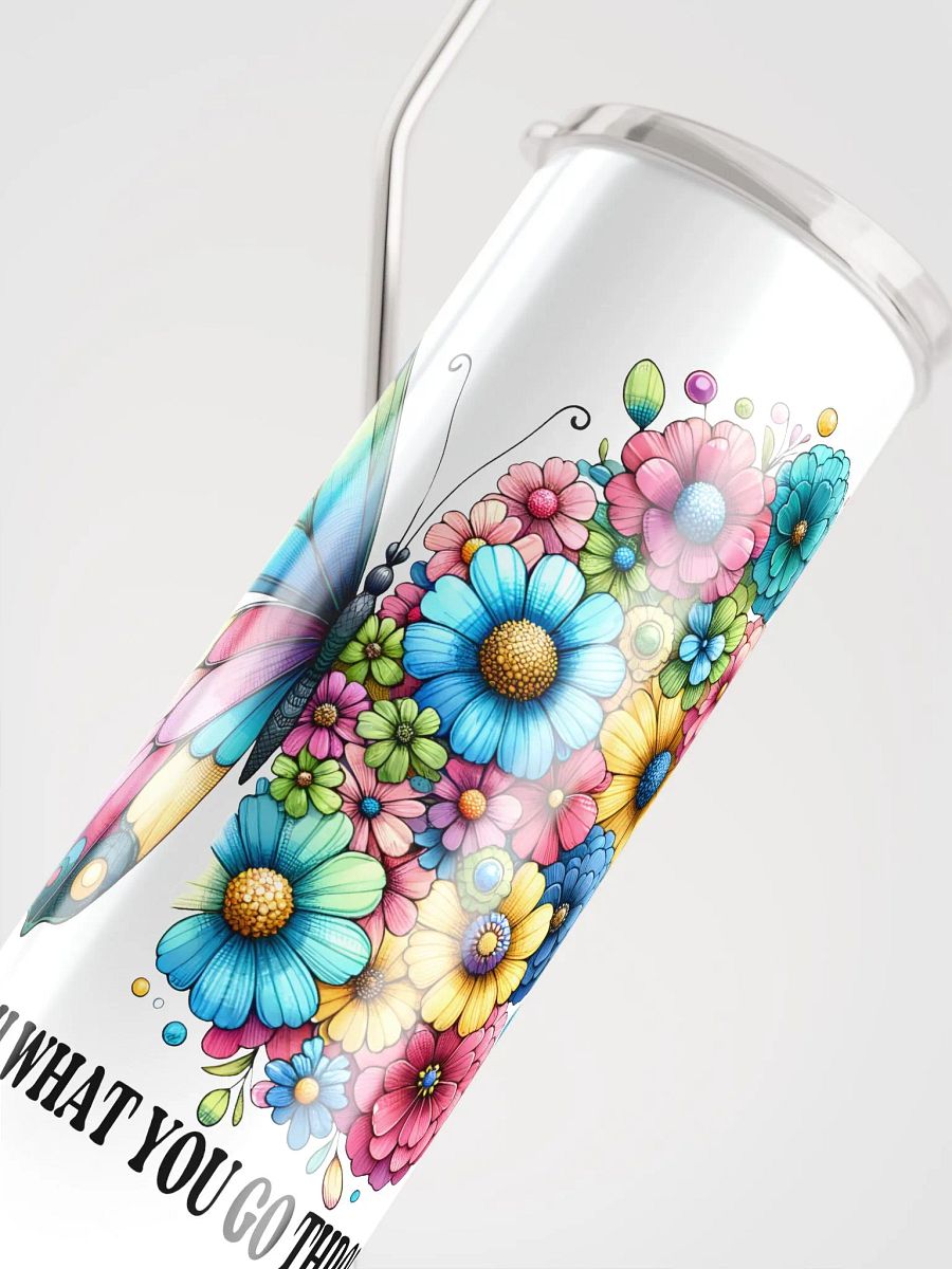 Butterfly Blossoms: Grow Through Tumbler product image (6)