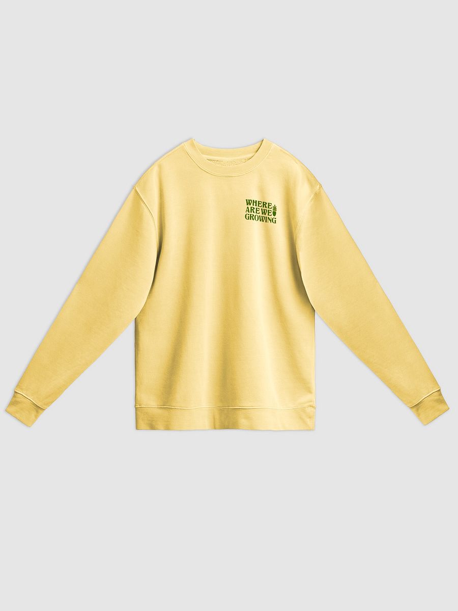 Where Are We Growing Crewneck product image (1)