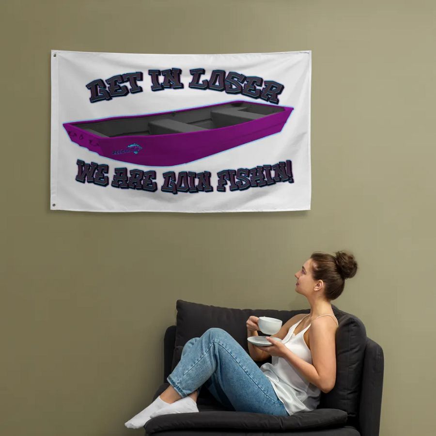 RicerMeangirls Carbon Letter Flag product image (12)