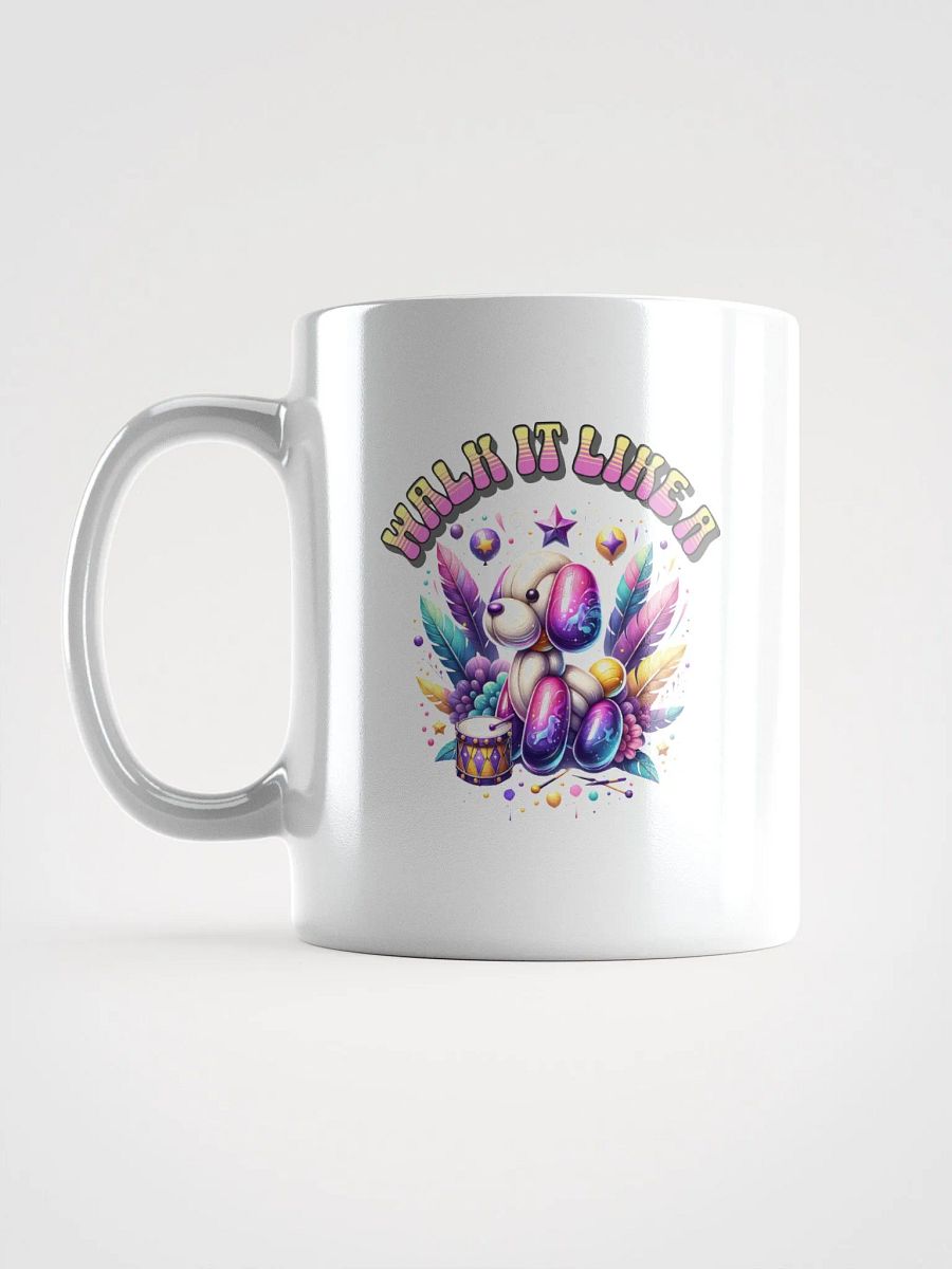 Walk It Like A Dog Kaleidoscopic Balloon Mug product image (1)