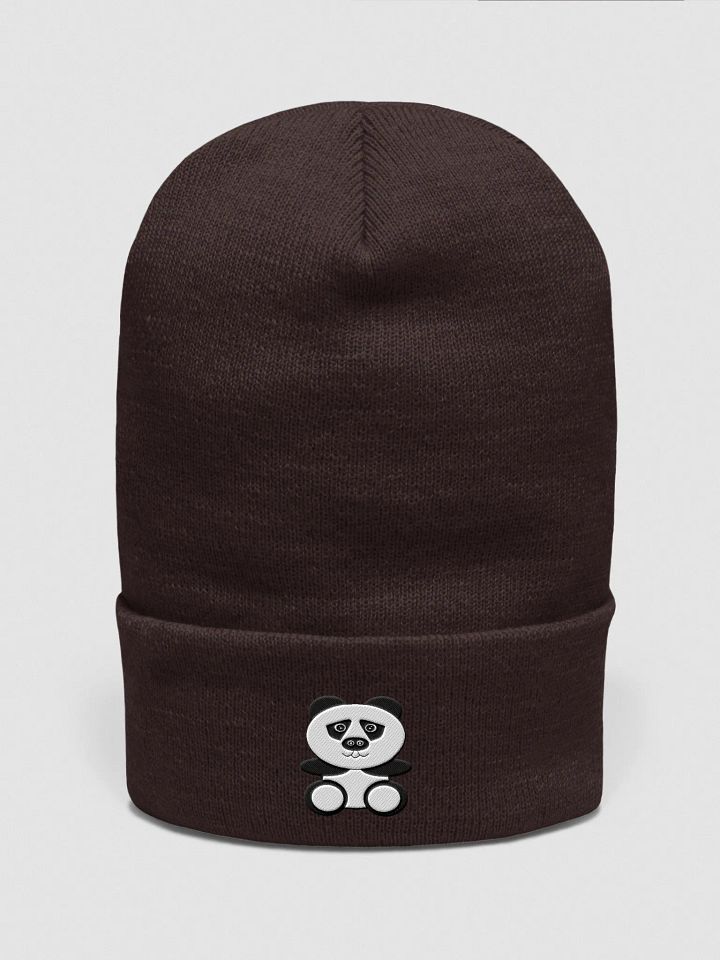 Panda Playful Cuffed Beanie product image (6)