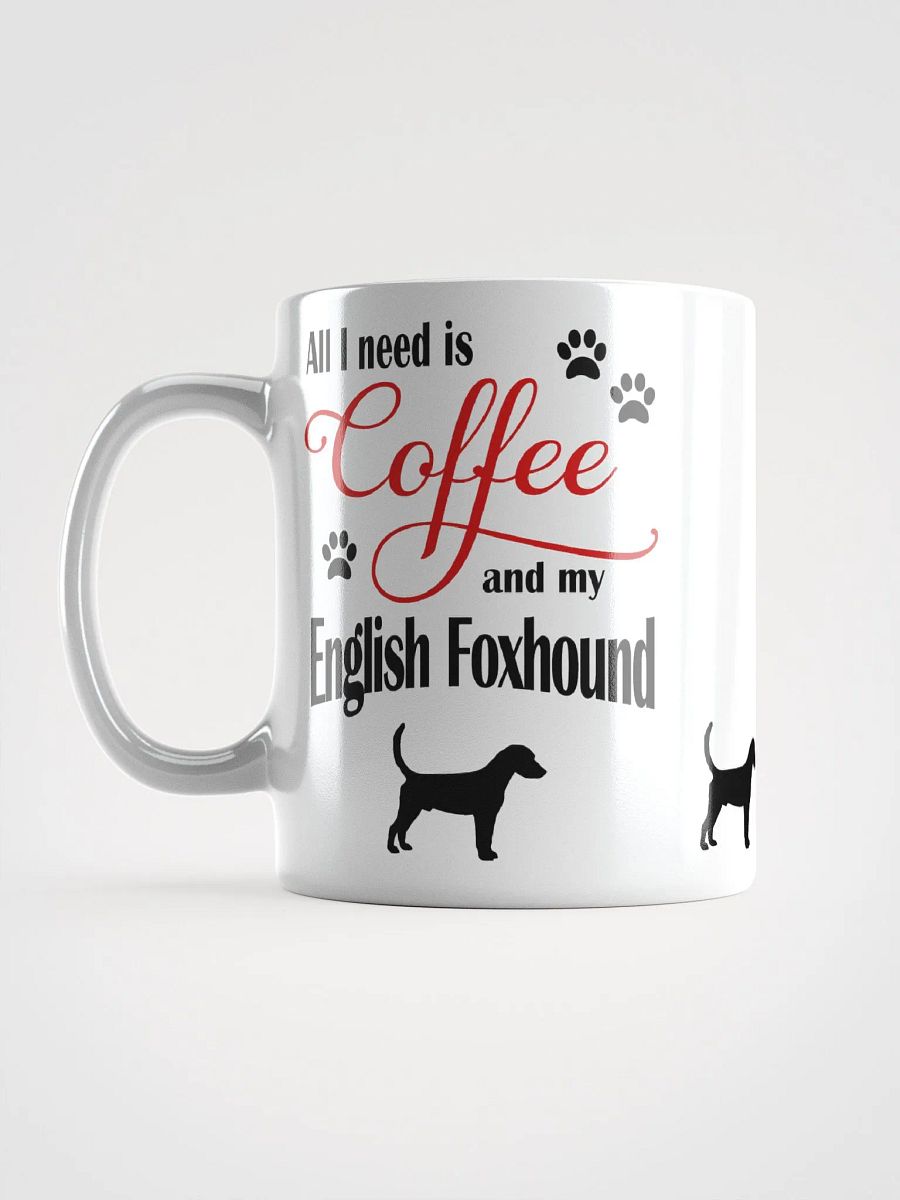 Coffee and my English Foxhound Mug product image (6)
