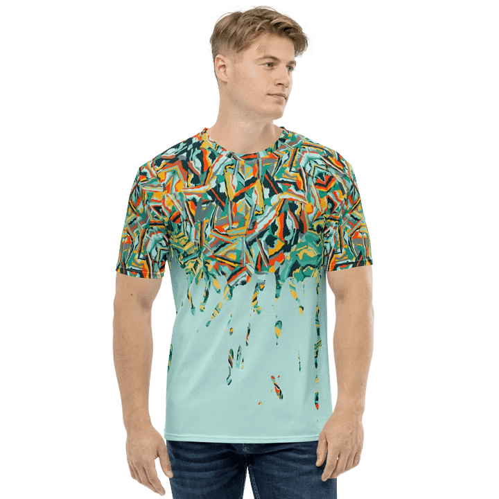 Colorful Destruction | Crew Neck T-Shirt product image (1)