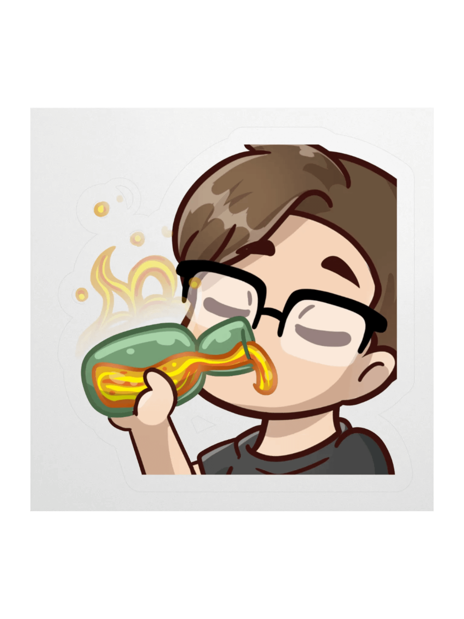 CrimsonStrife :Hydrate: Emote Sticker product image (1)