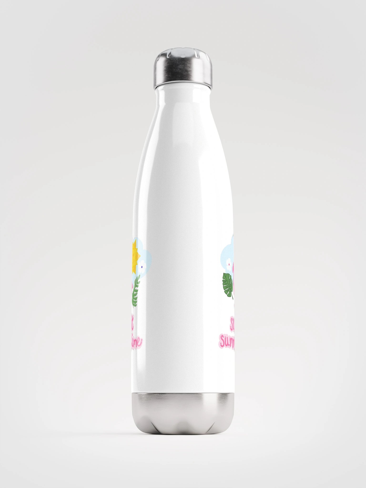 Sweet Summertime Stainless Steel Water Bottle product image (2)