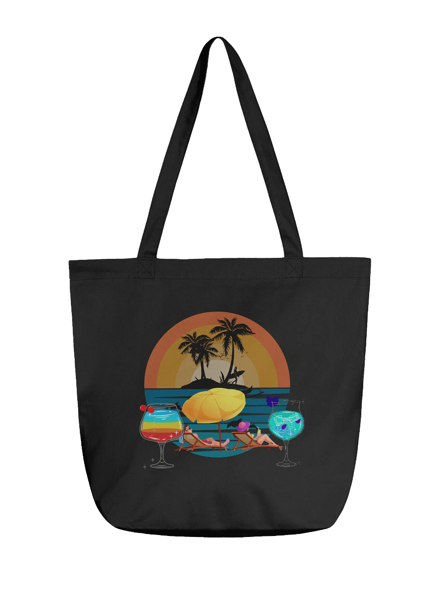Tropical Sunset Eco Tote for friends colleagues ladies moms product image (1)