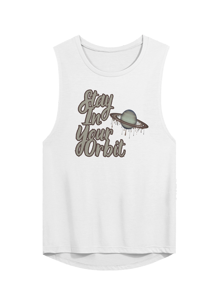 Stay In Your Orbit Saturn Flowy Tank Top product image (1)
