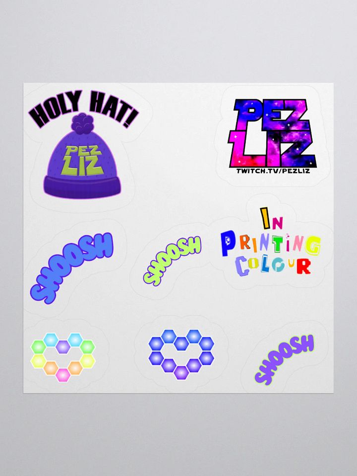 pezliz fun sticker pack! product image (1)