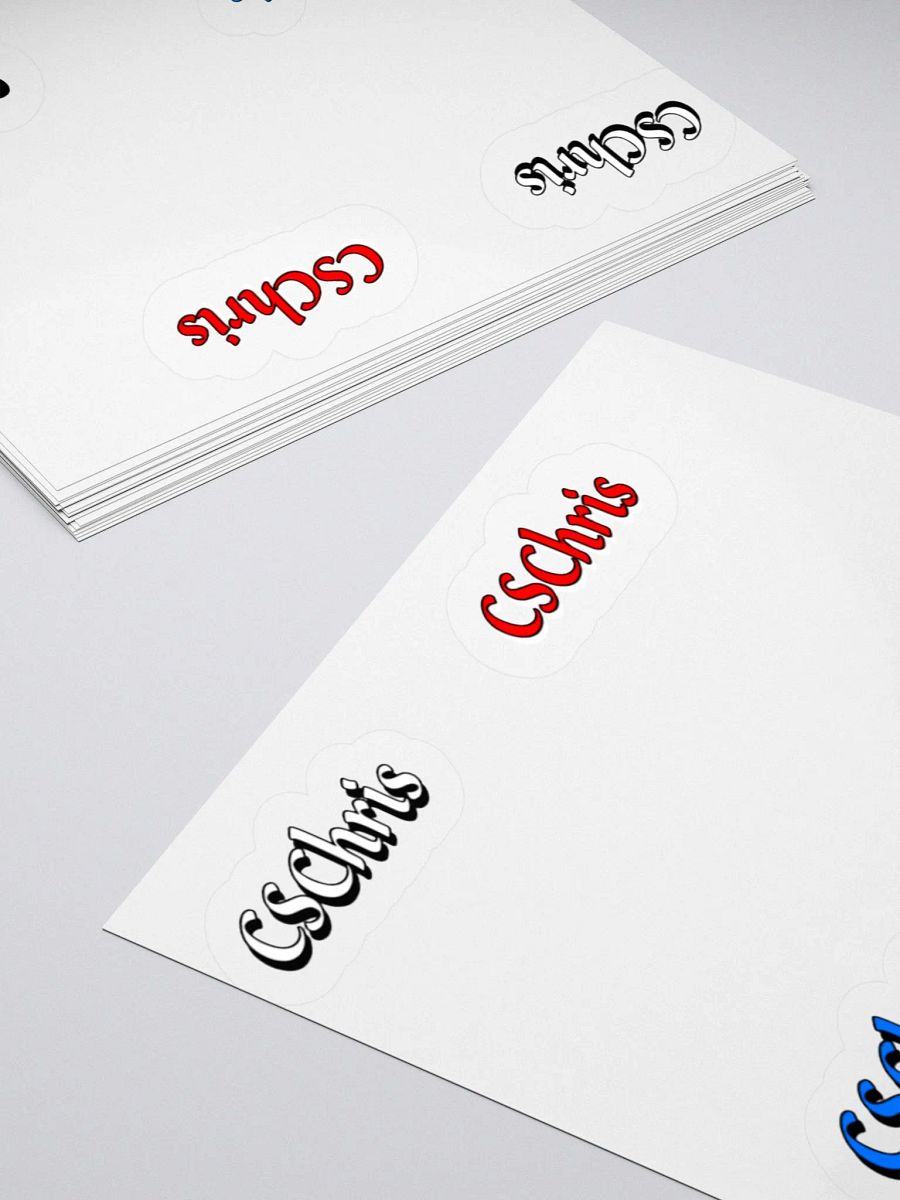 CSChris CS Stickers 4PK product image (4)