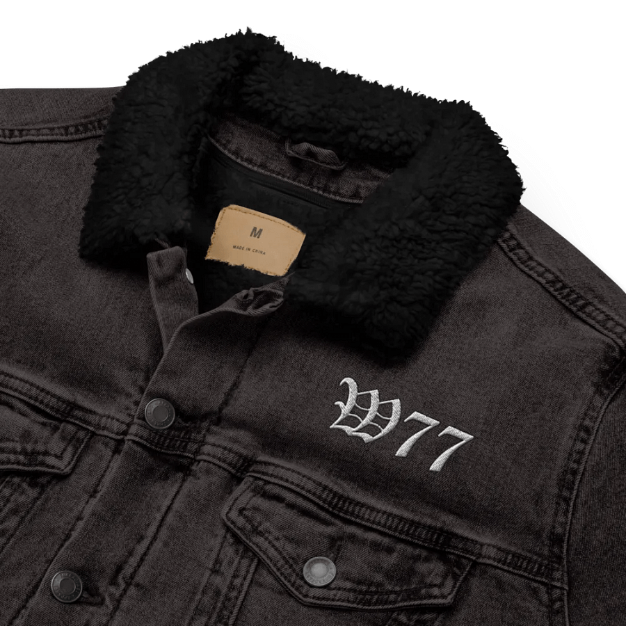 W77 Threadfast Apparel Unisex Sherpa Denim Jacket product image (7)