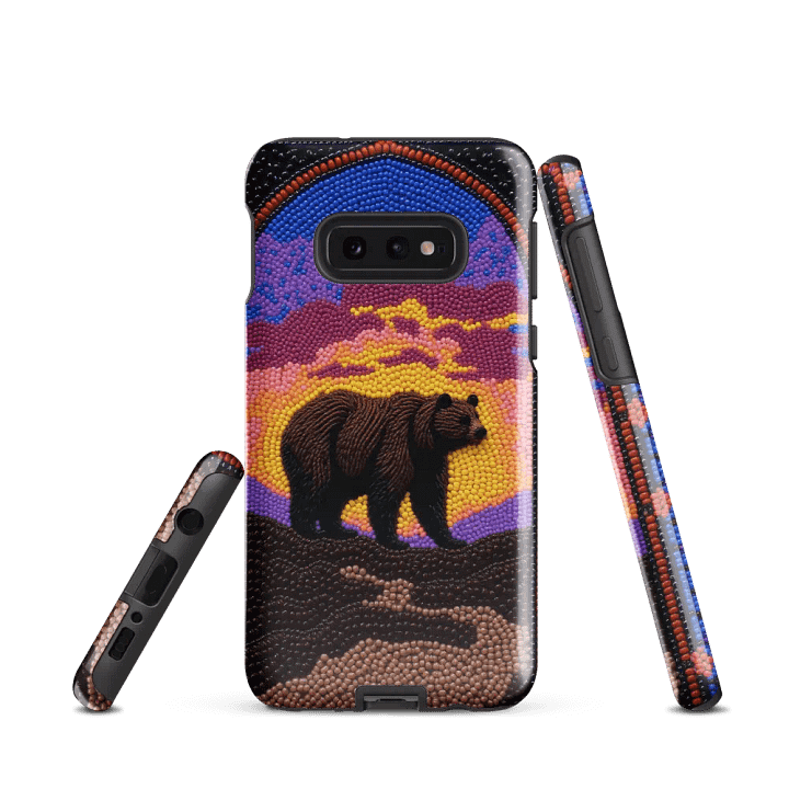 Bear Sunset Faux-Beaded Samsung® Tough Case product image (2)