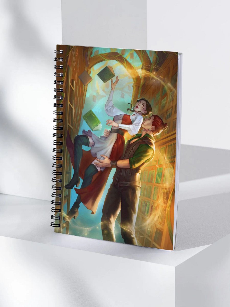 Enchanted Library Spiral Notebook product image (3)