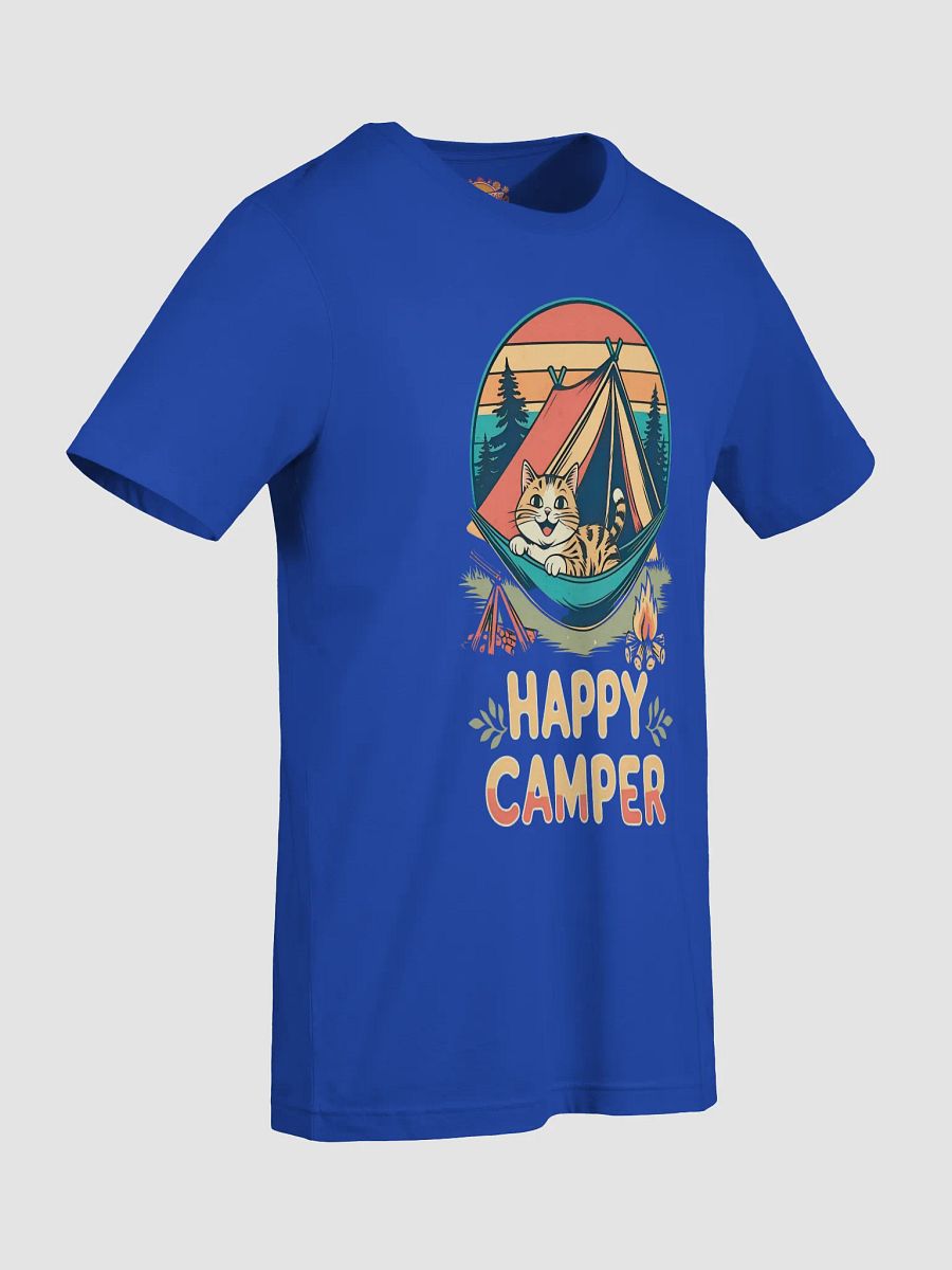 Happy Cat Camper T-Shirt product image (5)