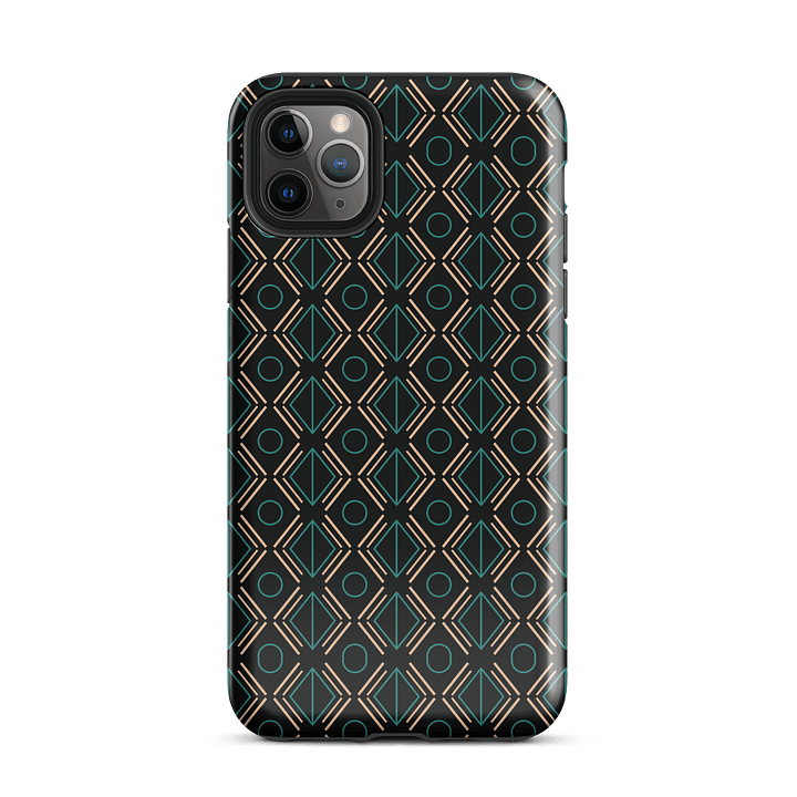 Aura Geometric Print Tough Case for iPhone product image (51)