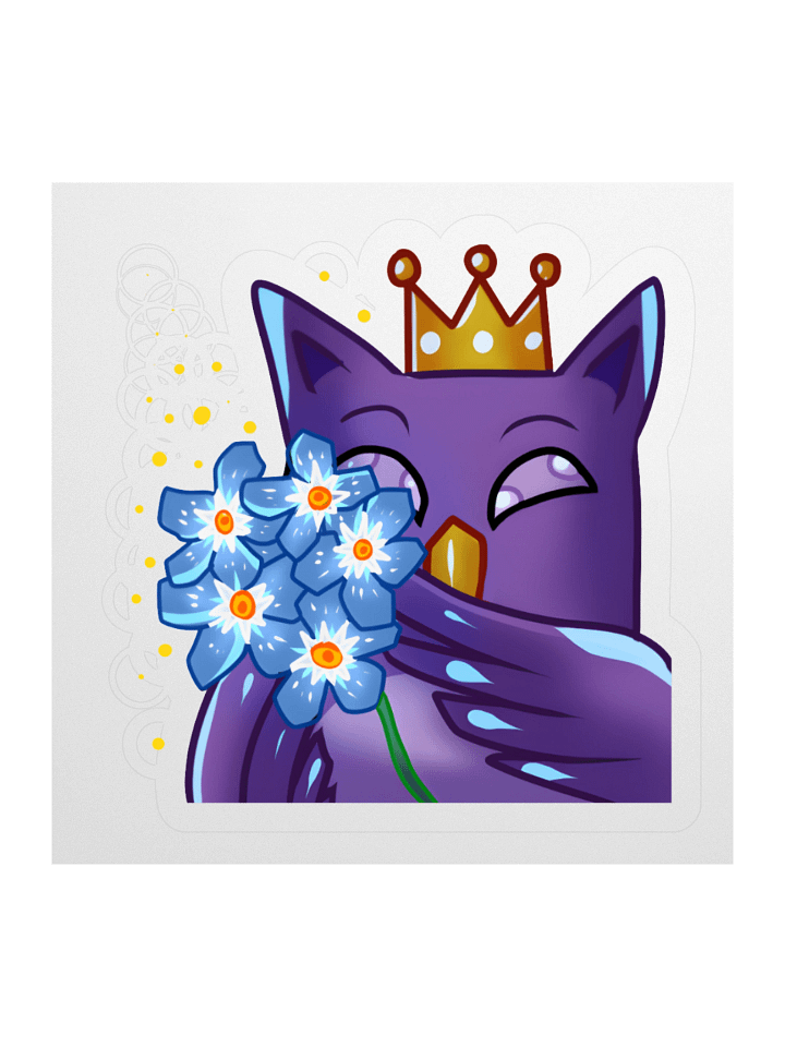 Forget-Me-Not Sticker product image (1)