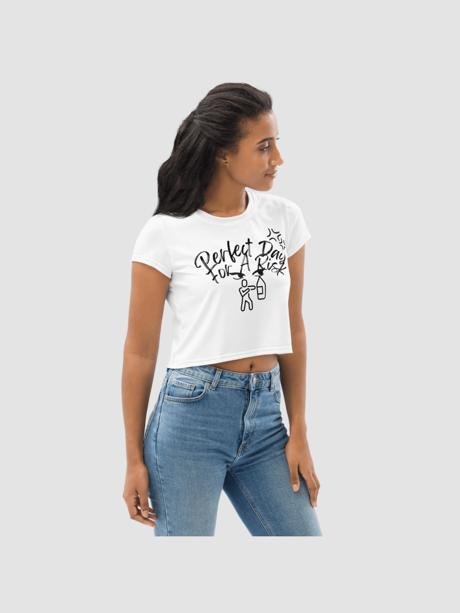[High Risk ENT.] All-Over Print Crop Tee product image (4)
