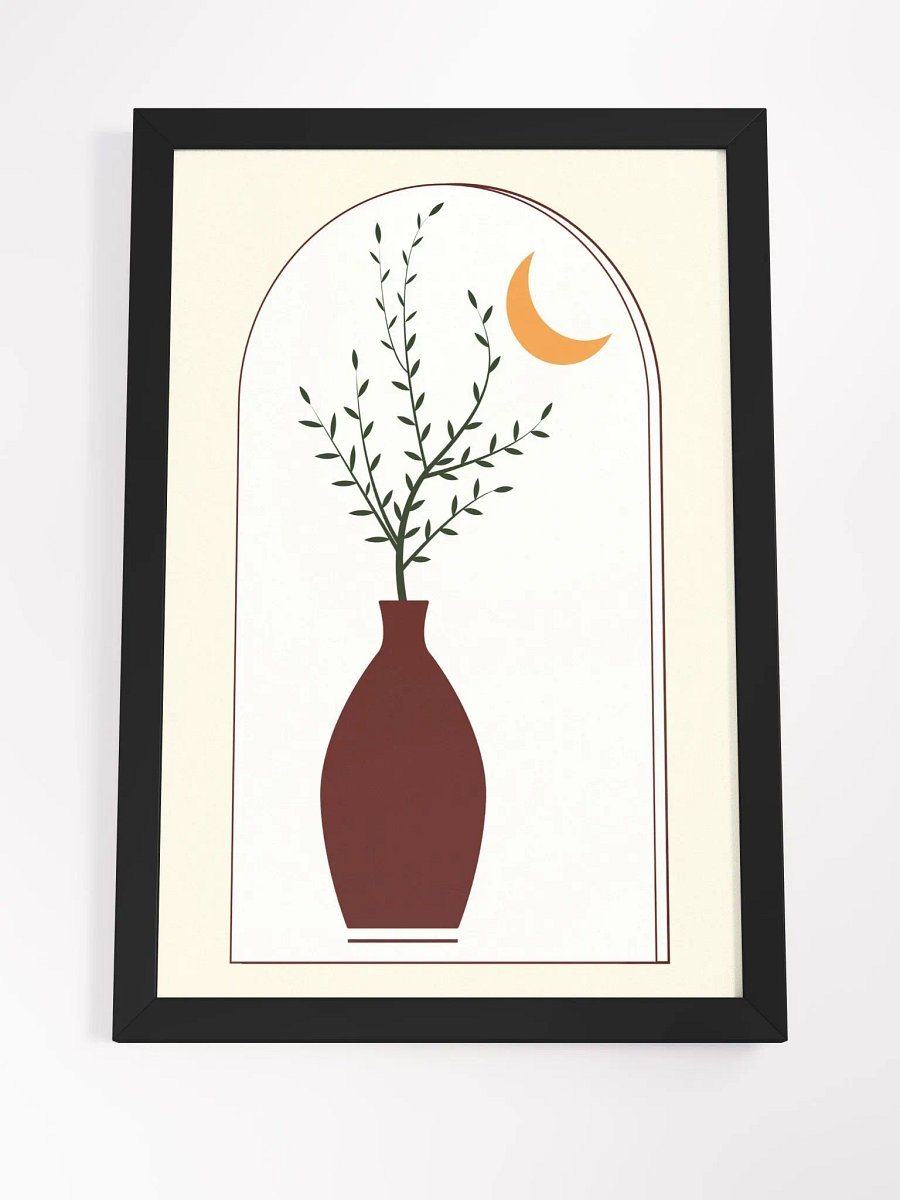 Lunar Serenity Framed Poster product image (22)