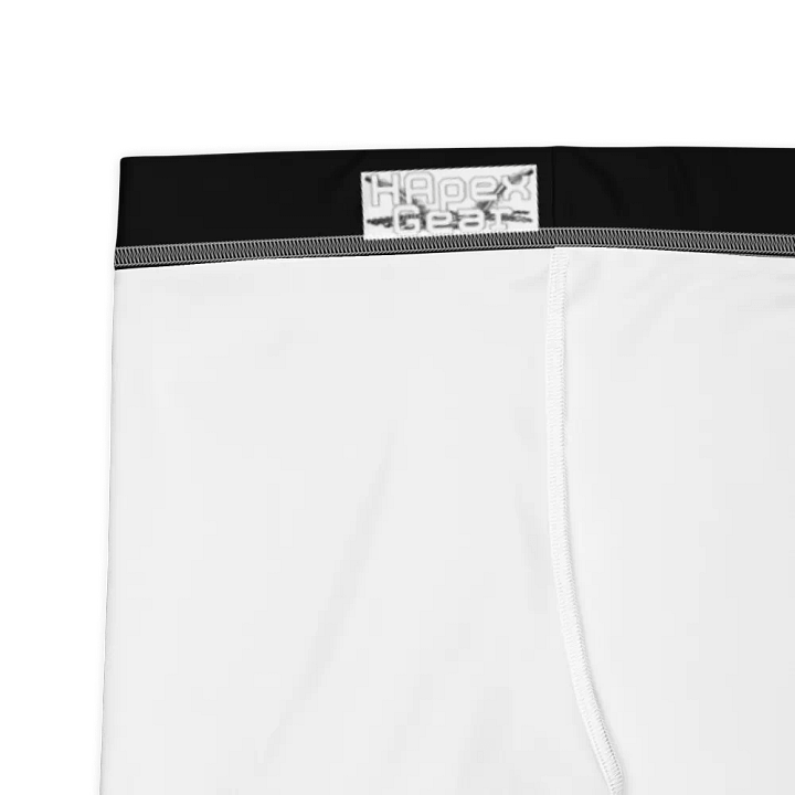 Shorts - Cancer Awareness Orange Ribbon - Black - White HApex Gear White Logo product image (2)