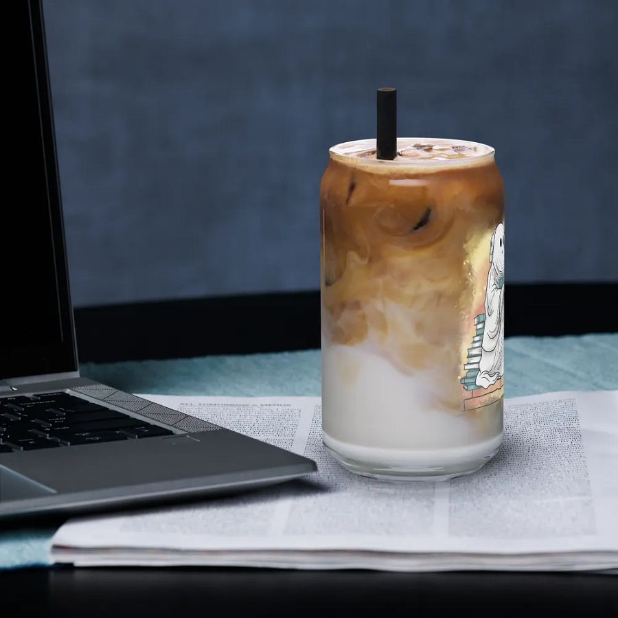 Death by TBR glass tumbler product image (4)