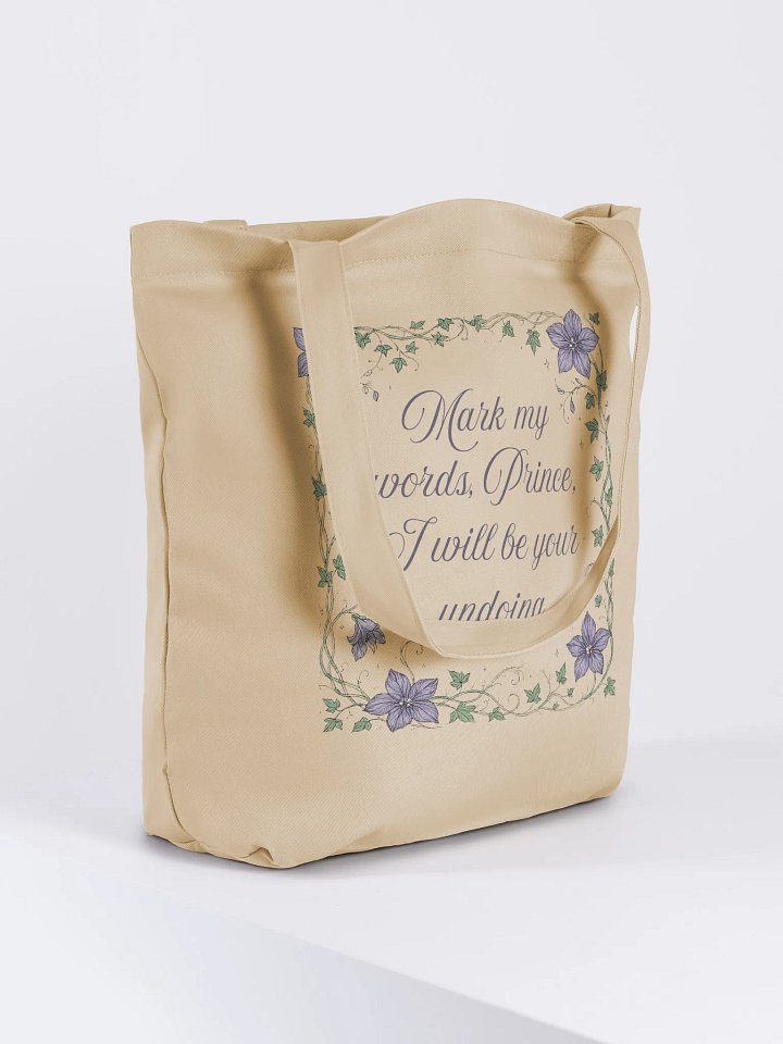Powerless Quote Tote Bag product image (1)