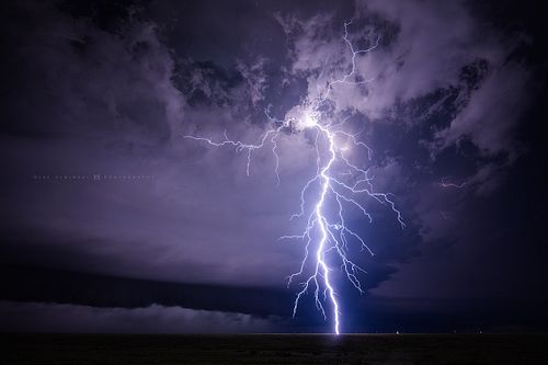 A few days ago in the Texas Panhandle, I watched this supercell lit up by the moon approach me for 30+ minutes and when it go...