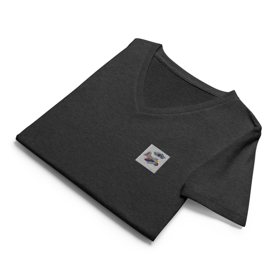 Kid Airplane (Bella+Canvas Women's Relaxed V-Neck T-Shirt) product image (9)