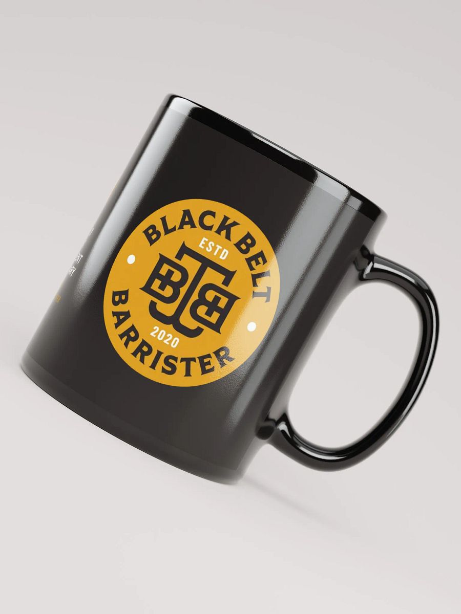 BBB Gold Roundel Black 11oz Mug product image (4)