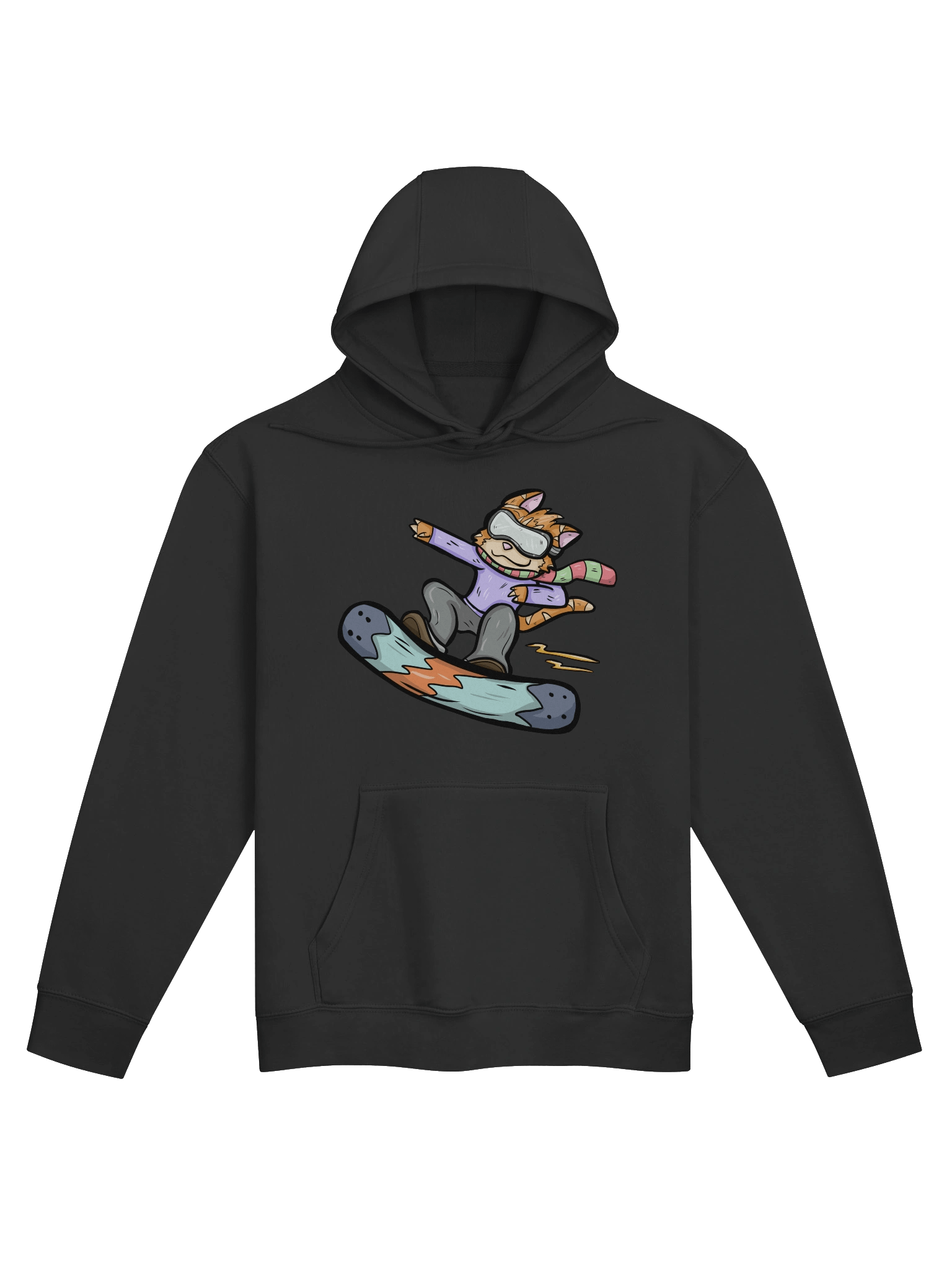 Rusty Snowboarding Holiday Unisex Hoodie Christmas 2025 product image (4)