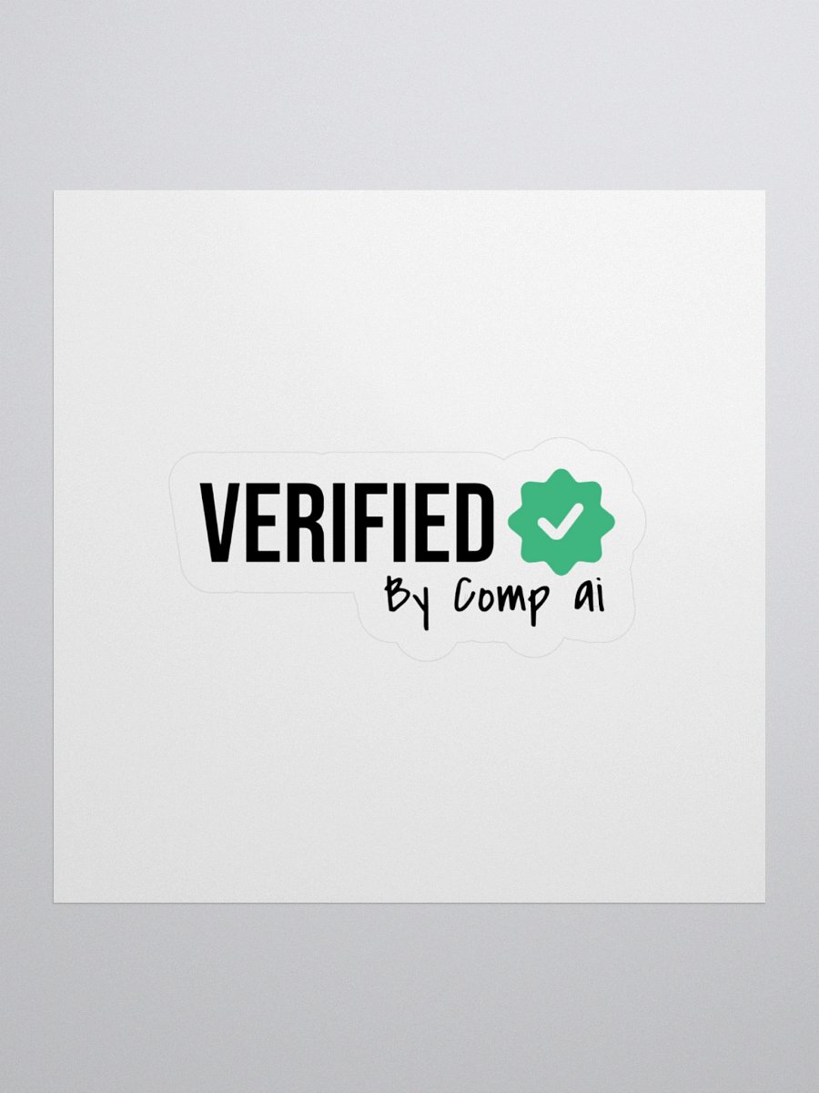 Verified Logo Kiss Cut Stickers product image (2)