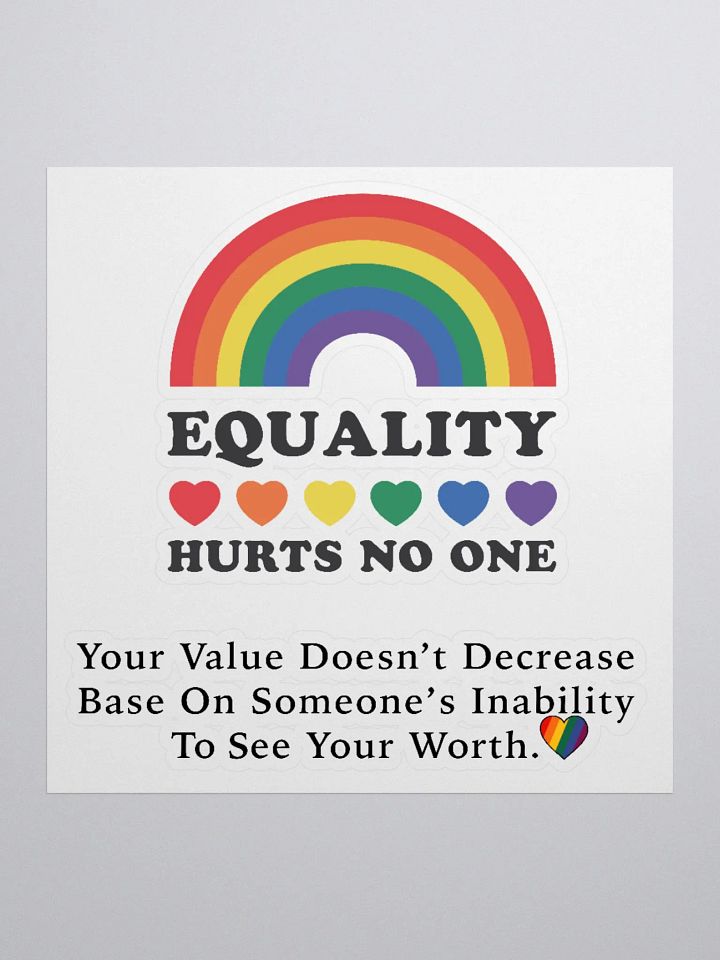 Equality Sticker product image (1)