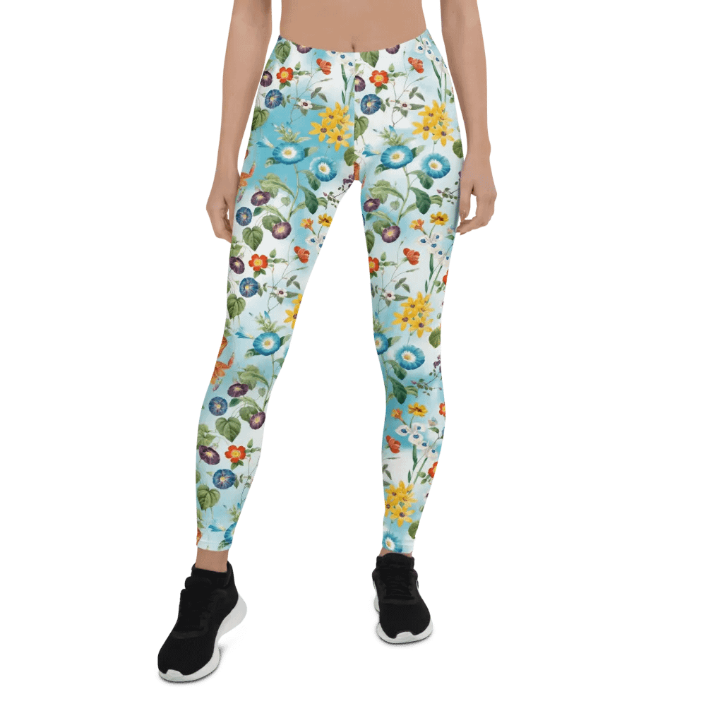 Pretty All-Over Printed Floral Leggings product image (1)