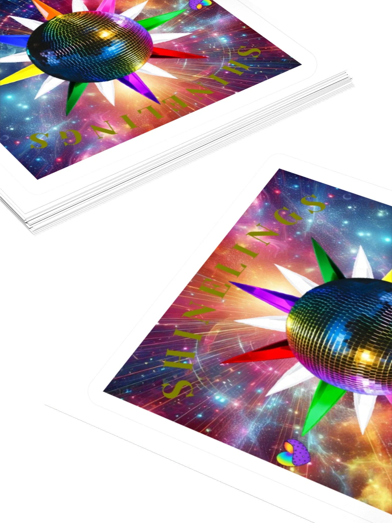 Shinelings Eight-Point Starburst Logo sticker product image (4)