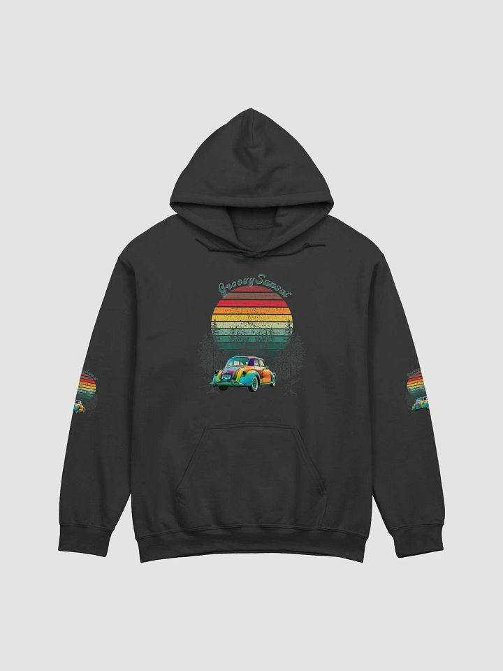Retro Sunset Beetle Hoodie product image (1)