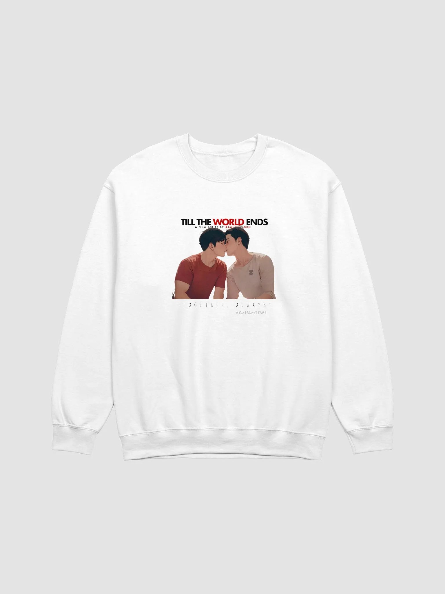 Till The World Ends BL Series Unisex Premium Sweatshirt – Limited Edition 'Together Always' Design product image (2)