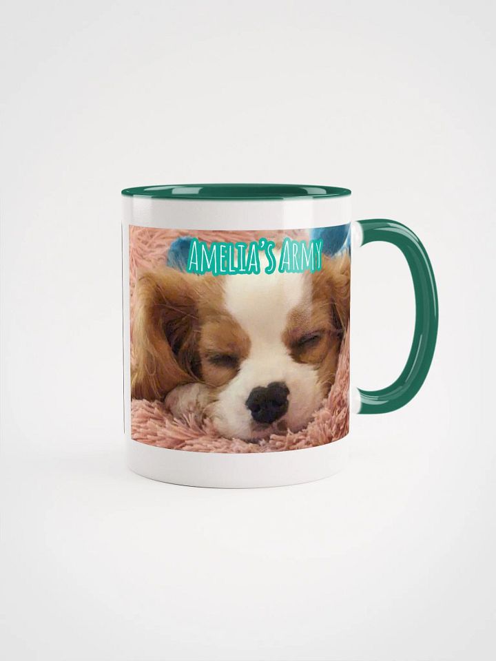 Amelia's Army Coffee Mug with Colored Handle & Interior (your choice) product image (1)