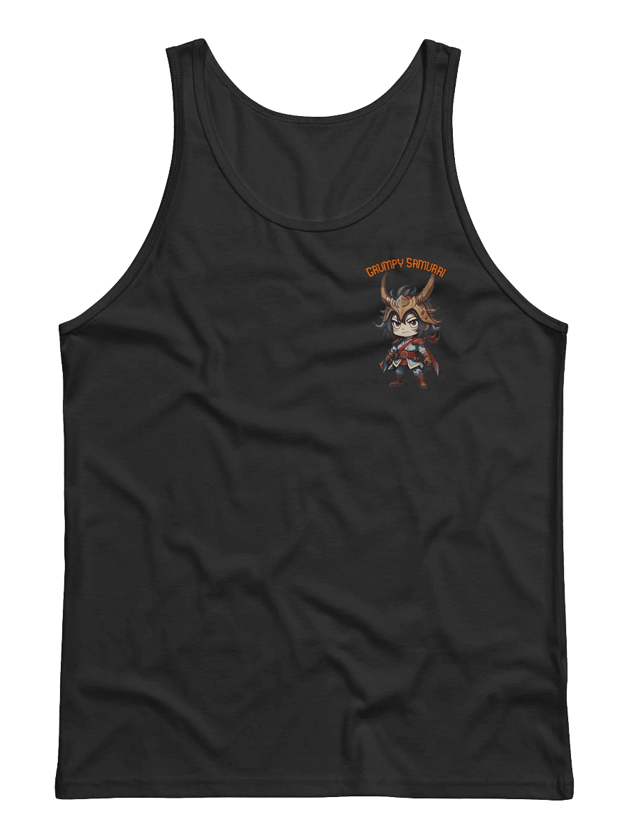 Grumpy Samurai Chibi Tank product image (1)