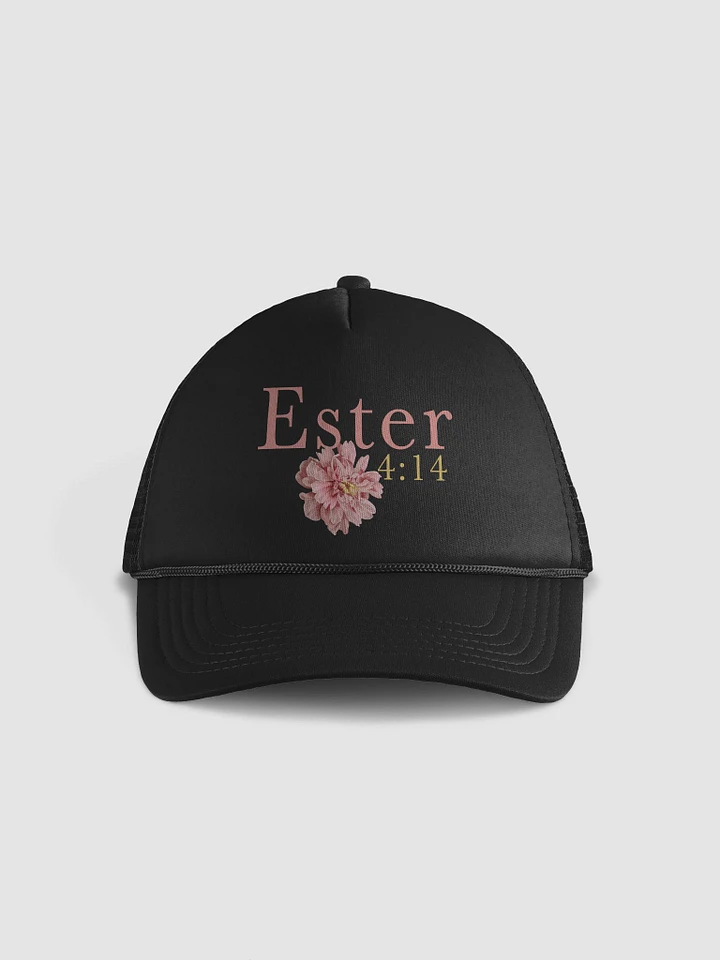 Elegant Ester 4:14 Trucker Hat product image (1)