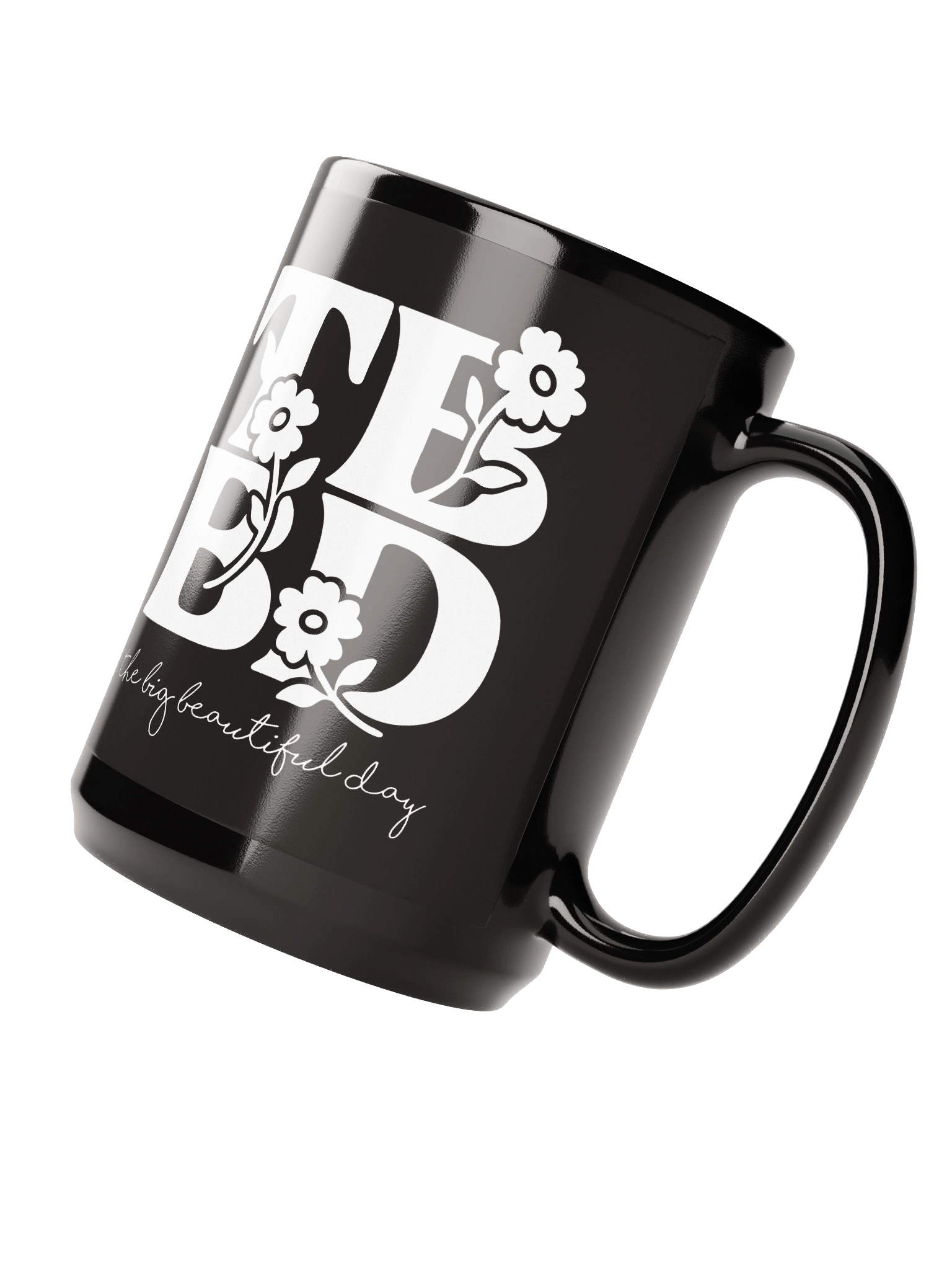 The Big Beautiful Day Floral Mug product image (2)