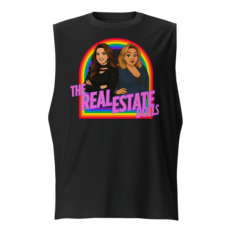 The Real Estate Dolls Official PRIDE 2025 Muscle Tee product image (1)