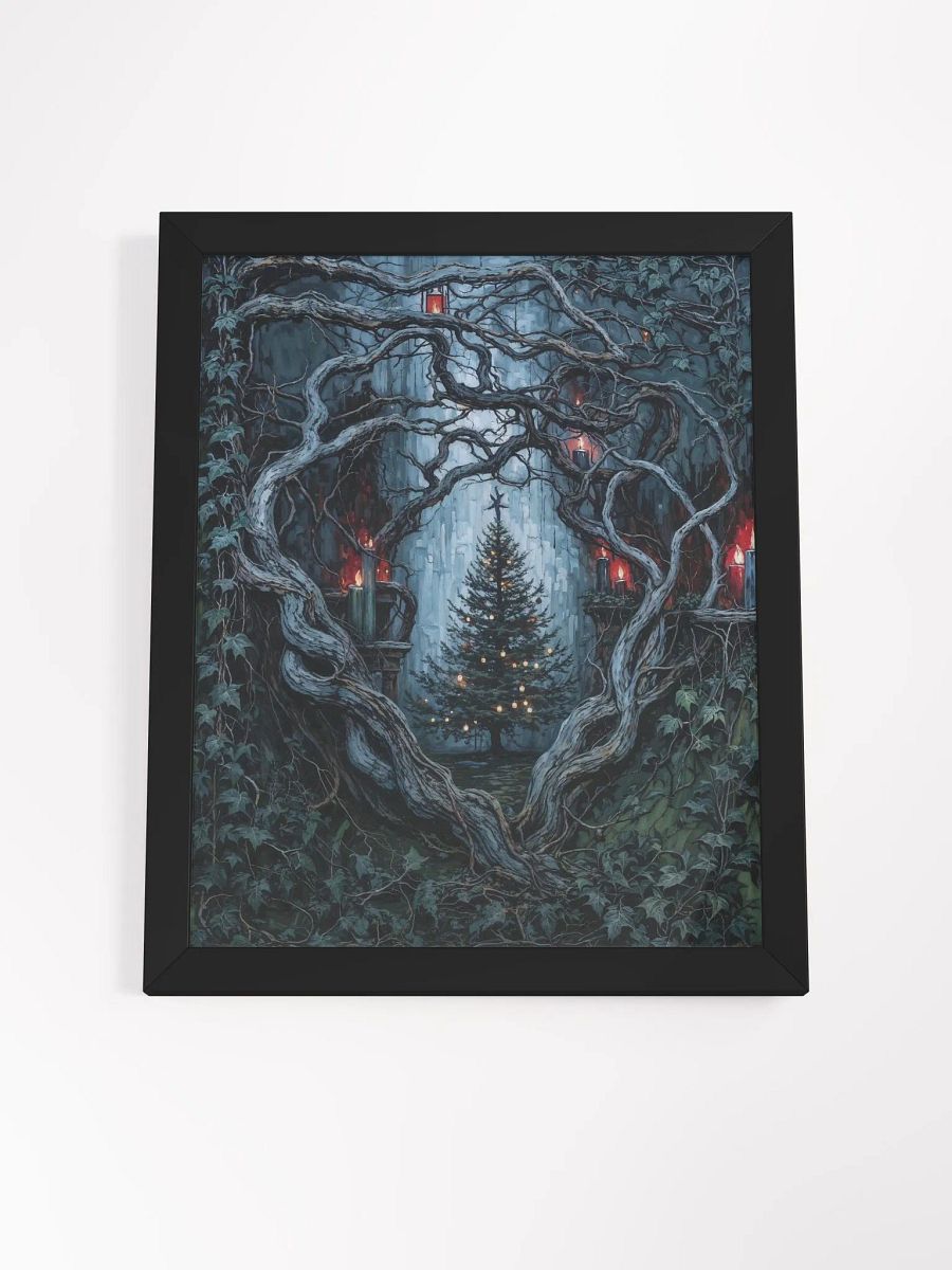 Dark Christmas Pathway Framed Print product image (17)