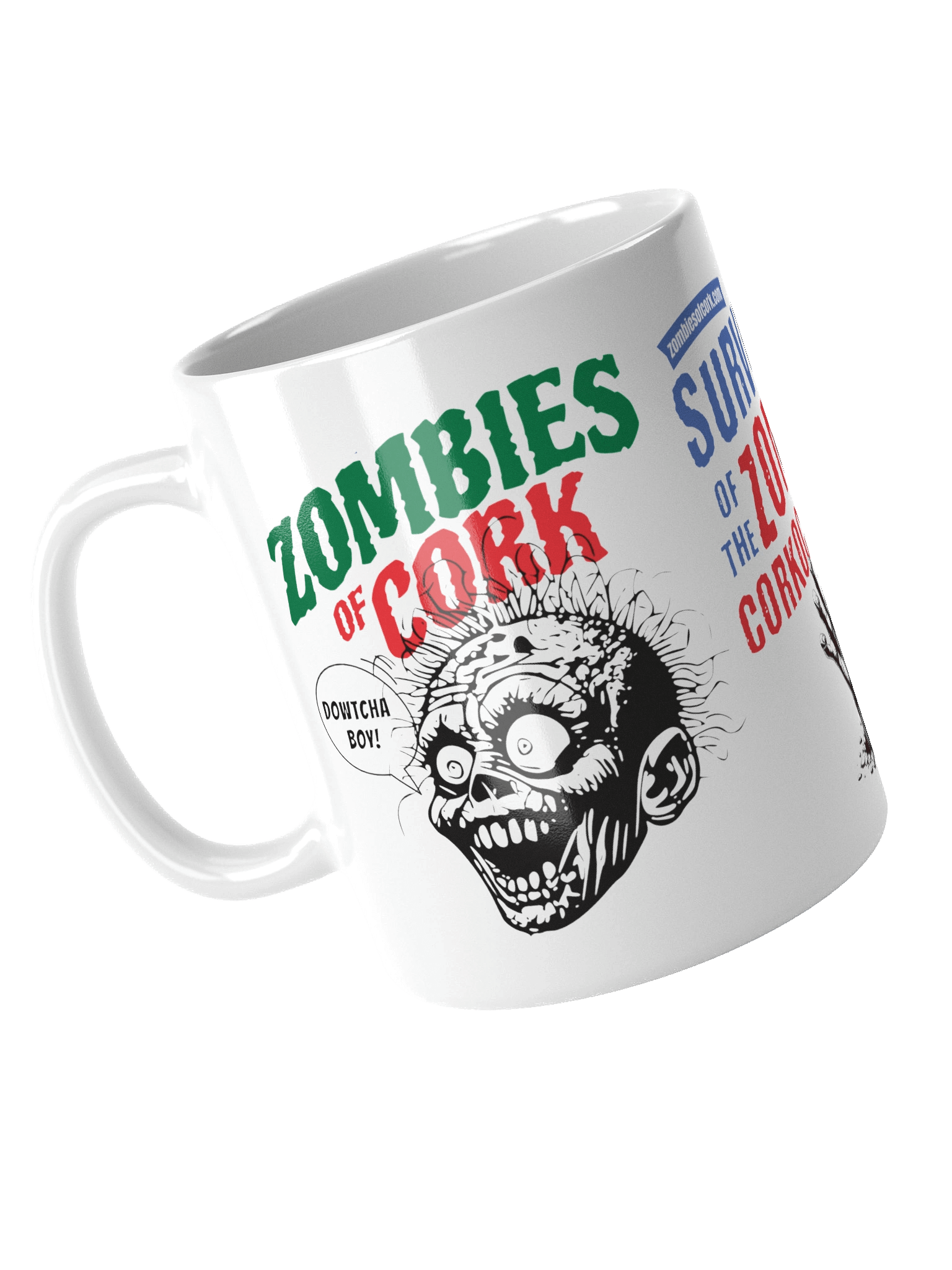 Zombie Tot Mug – Survivor of the Zombie Corkocalypse product image (6)