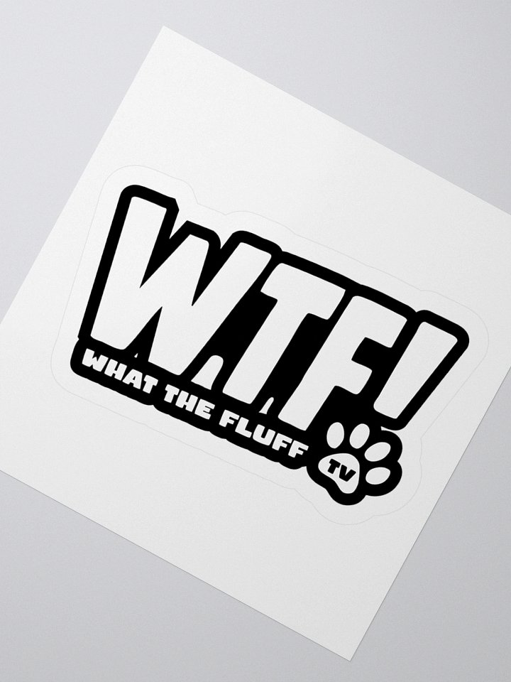 WTF! TV Kiss Cut Stickers product image (4)