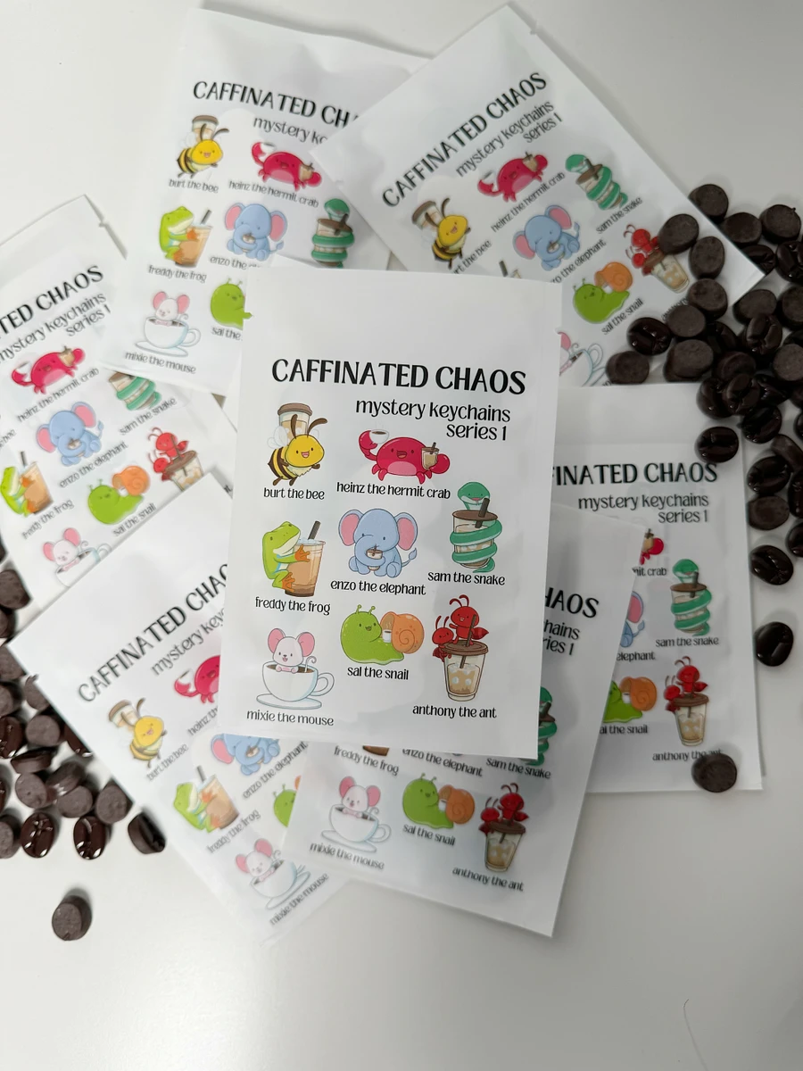 Caffeinated Chaos Mystery Keychain product image (2)