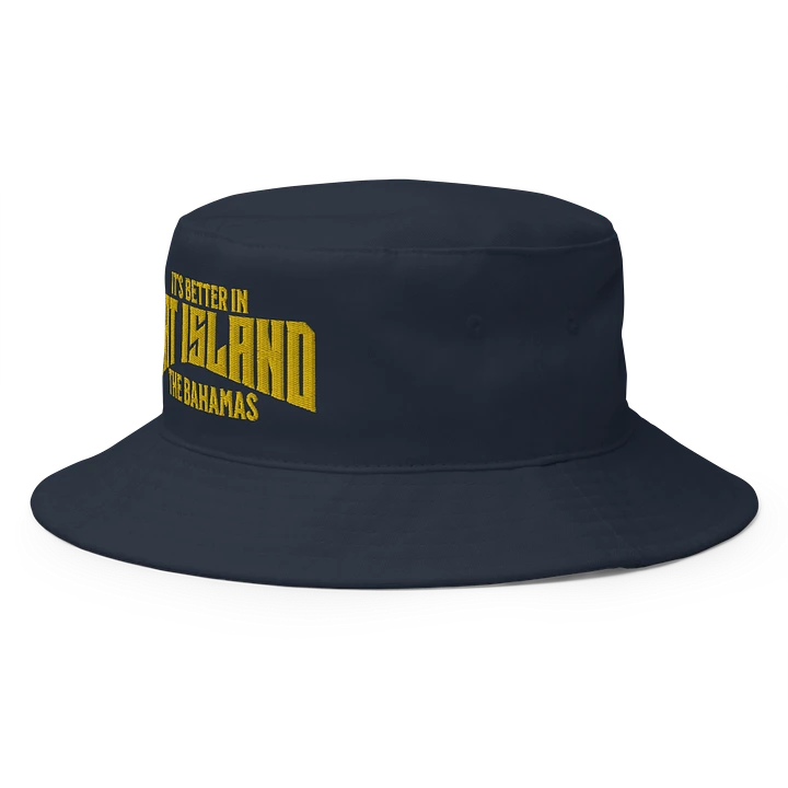 Cat Island Bahamas Hat : It's Better In The Bahamas Bucket Hat Embroidered product image (2)