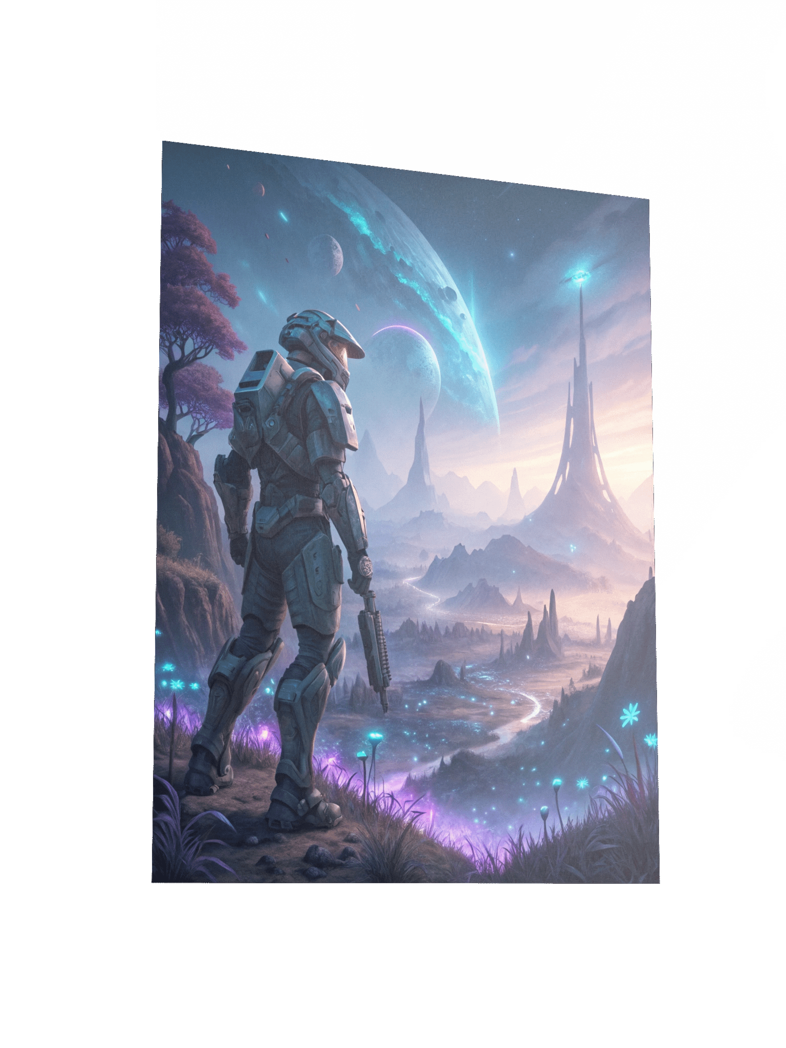 Halo Illustration Posters product image (6)