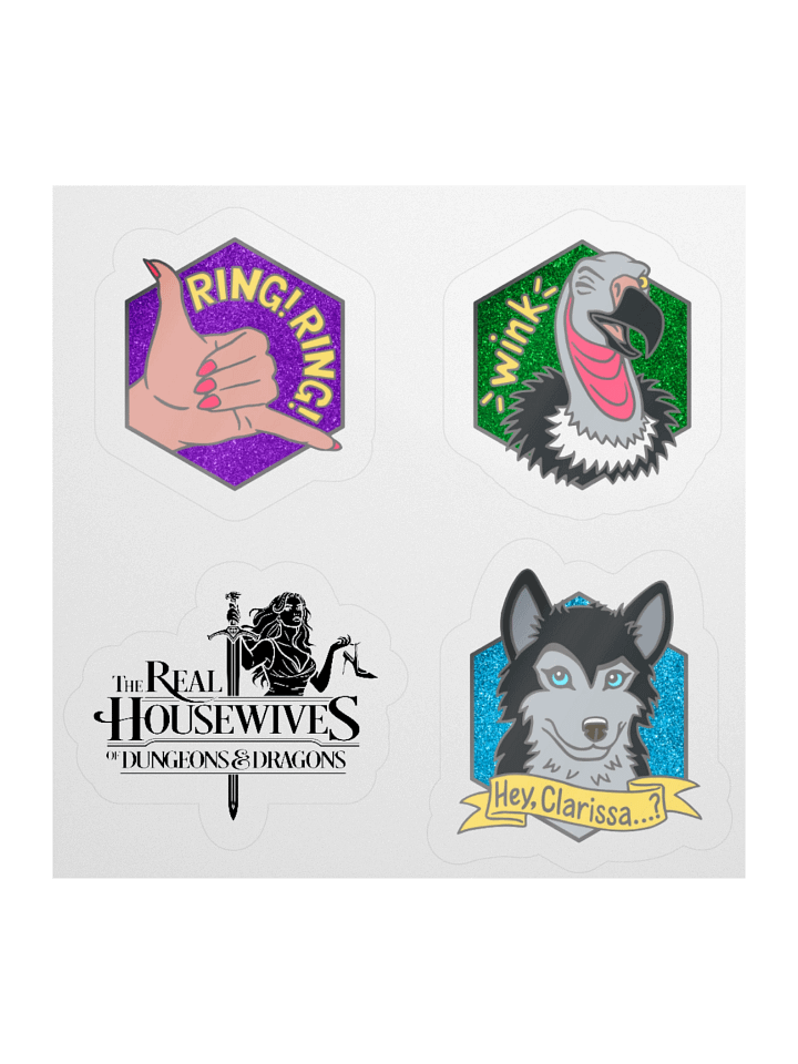 RHODND Mini Sticker 4-Pack product image (1)