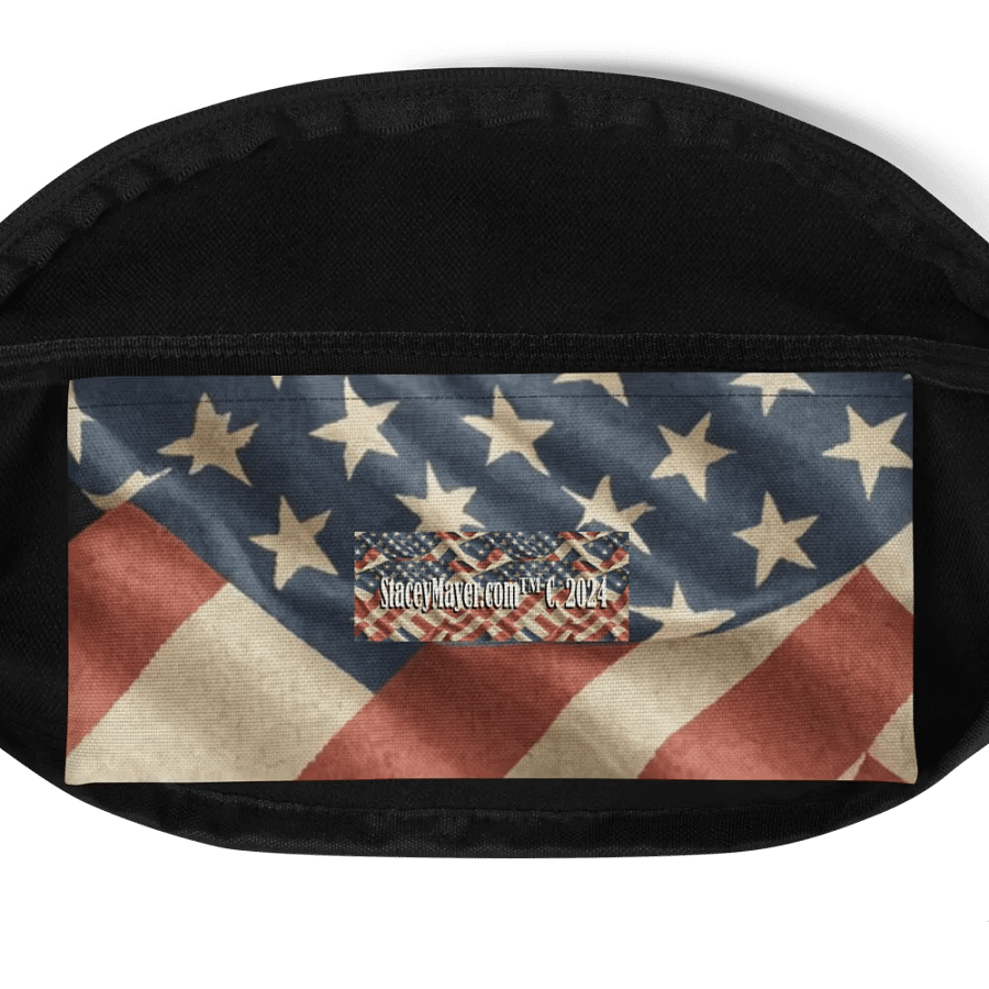 Patriotic Courage All-Over Fanny Pack product image (8)